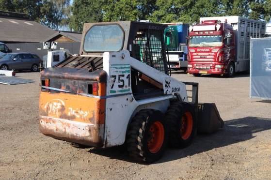 Skid steer loader Bobcat 751 Diesel 28kW 1999 751 1999 2 Wheel Loaders image 6