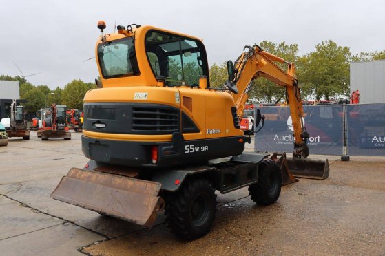 Wheel excavator Hyundai Robex 55W-9A Diesel 48.5kW 2021 Robex 55W-9A 2021 2 Crawler Excavators image 6