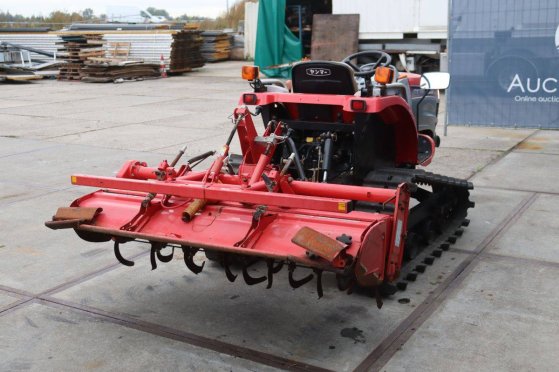 Crawler tractor Yanmar CT118 Diesel 18hp with cultivator CT118 2 image 6