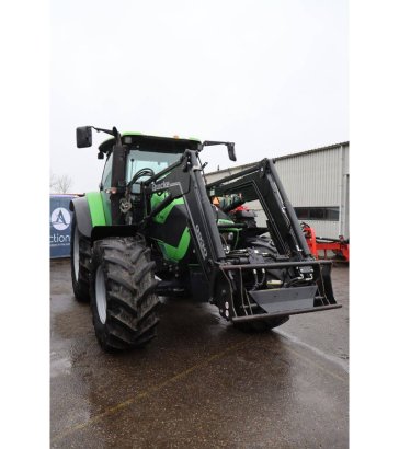 Deutz Fahr AGROTRON K100 Diesel Tractor 101 hp 2008 with front loader Deutz Fahr AGROTRON K 100 2008 2 image 7