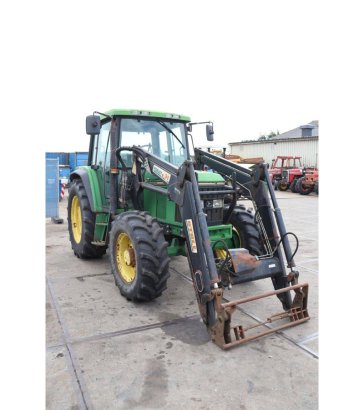 John Deere 6100 Diesel Tractor 106 hp 2013 with front loader John Deere 6100 2013 2 image 7