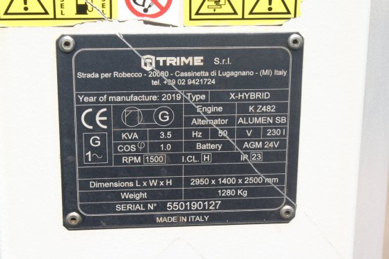 Light mast Trime X-HYBRID Electric+Diesel 3.5kVA 2019 Trime X-HYBRID 2019 2 image 7