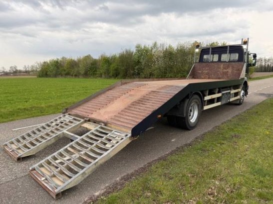 Machine transporter Mercedes-Benz Atego 1823 Diesel 231hp 2001 Atego 1823 2001 2 Flatbed open trailers image 7
