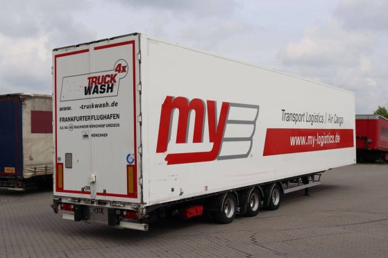 Closed Semi-trailer Van Eck Auflieger Trockenfrachtkoffer Mega 2022 Van Eck Auflieger Trockenfrachtkoffer Mega 2022 2 Box ...