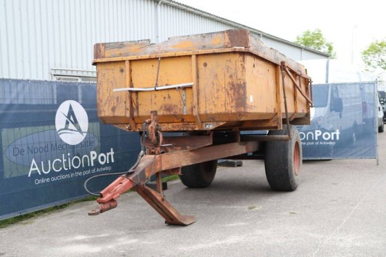 Miedema HS65 Tipper Trailer 1970 Miedema HS65 1970 2 Flatbed open trailers image 7