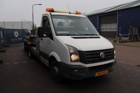 Car Transporter Truck Volkswagen Crafter Diesel 163hp 2015 VELDHUIZEN DO 2008 2 Flatbed open trailers image 7
