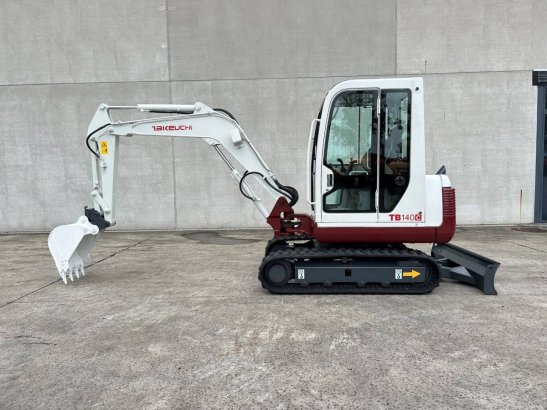 Midi excavator Takeuchi TB140C Diesel 2014 TB140C 2014 2 Crawler Excavators image 7