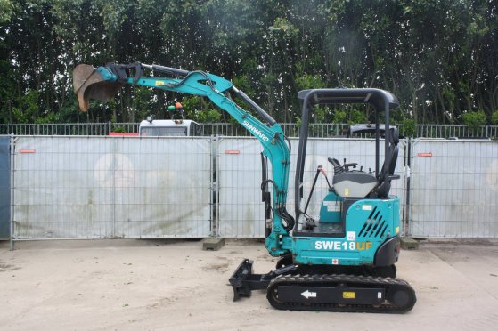 Mini excavator Sunward SWE18UF Diesel 13.4kW 2021 Sunward SWE18UF 2021 2 image 7