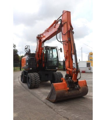 Wheel excavator Hitachi ZX140W-6 Diesel 105kW 2018 ZX140W-6 2018 2 Wheeled Excavators image 7