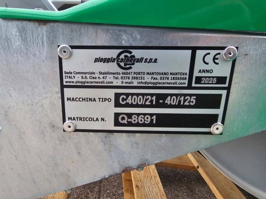 Hose reel Pioggia Carnevali C400/21-40/125 2025 New Pioggia Carnevali C400/21-40/125 2025 1 image 7