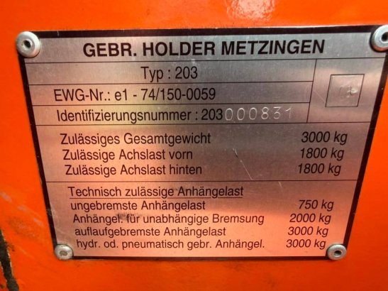 Implement carrier Holder C340 Diesel 2006 Onbekend 2 image 7
