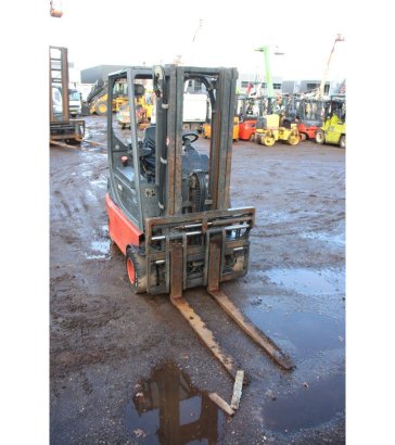Linde E20P-02 Electric Forklift 2000kg 4.47m 2004 E20P-02 2004 2 Forklift image 7