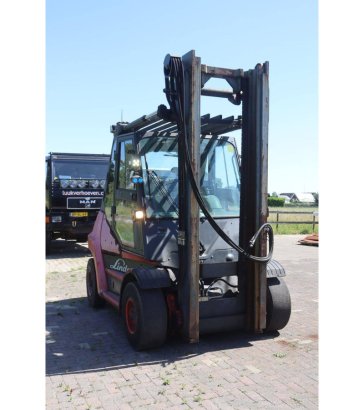 Linde H60T-01 LPG 6000kg Forklift 2011 H60T-01 2011 2 Forklift image 7