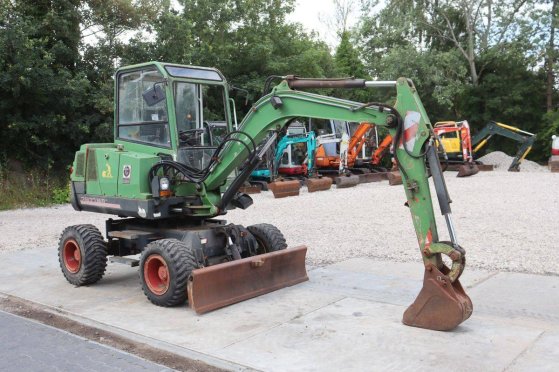 Neuson 3800 WD Diesel 40kW Wheeled Excavator Neuson 3800 WD 2 Wheeled Excavators image 7