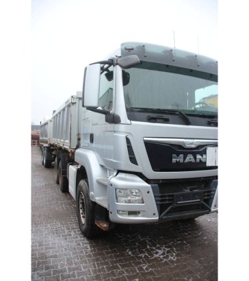 MAN TGS 26.440 6x4 Diesel Tipper Truck 2014 with Tipper Trailer TGS 26.440 6x4 2014 2 image 7