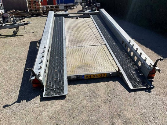Machine transporter Saris Saris Machinetransporter 2003 2 Flatbed open trailers image 7