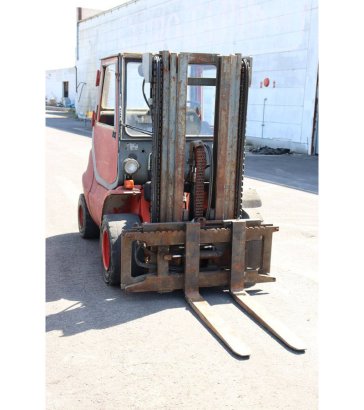 Linde H40D Diesel Forklift 4000kg 1991 H40D 1991 2 Forklift image 7