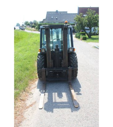 Rough-terrain forklift Manitou MH 25-4 Diesel 2500kg 3.7m 2006 MH25-4 2006 2 Rough Terrain Forklift image 7