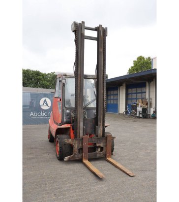 Linde H40D-04 Diesel Forklift 4000kg 5.5m 2001 H40D-04 2001 2 Forklift image 7