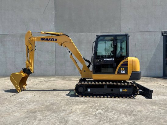 Midi excavator Komatsu PC56-7 Diesel 2016 PC56-7 2016 2 Crawler Excavators image 7
