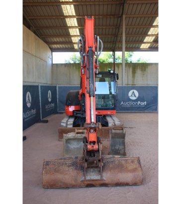 Crawler excavator Kubota KX080-4α2 Diesel 46.5kW 2019 KX080-4α2 2019 2 Crawler Excavators image 22