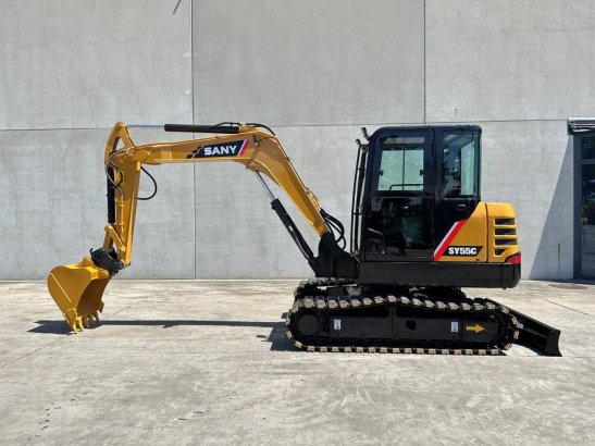 Midi excavator SANY SY55C Diesel 2019 SY55C 2019 2 Crawler Excavators image 7