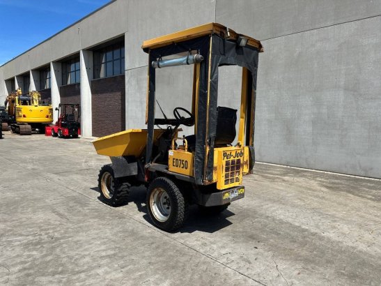 Tire dumper Pel-Job ED 750 Diesel 1999 ED 750 1999 2 Dump Truck image 7