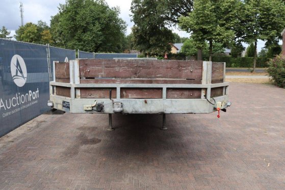 Machine transporter Veldhuizen Baveco P26-1 6500kg 1997 (Margin) VELDHUIZEN Baveco P26-1 1997 2 Flatbed open trailers image 7