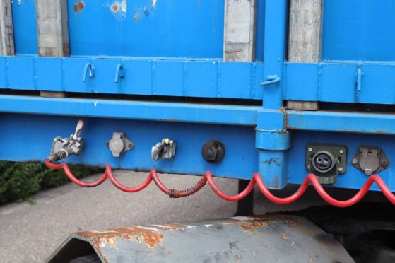 Flatbed Semi-trailer Lako TU346A 48t 1991 lako TU346 A 1991 2 image 7