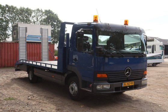Machine transporter Mercedes-Benz 970.02 Diesel 150hp 2690 kg 2001 Mercedes-Benz 970.02 2001 2 Flatbed open trailers image 7