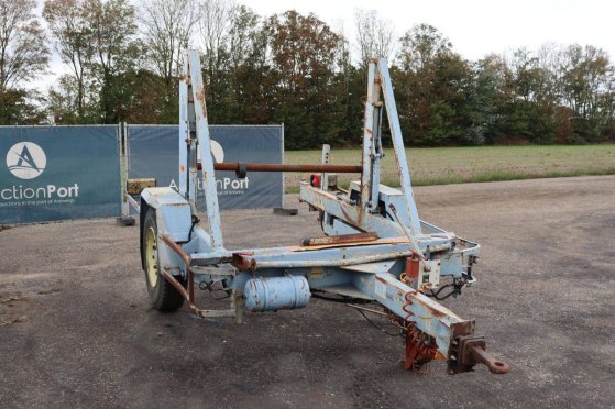 Reel trailer Macer PB6TR 6000kg 1996 Bejko Kramac PB6TR 1996 2 Flatbed open trailers image 22