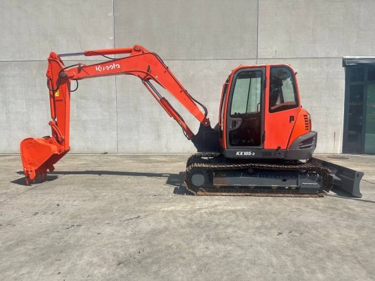 Midi excavator Kubota KX185-3 Diesel 2015 KX185-3 2015 2 Crawler Excavators image 7