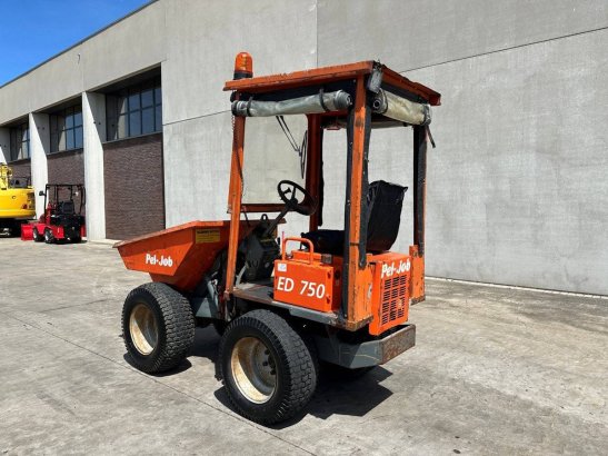 Tire dumper Pel-Job ED 750 Diesel 1998 PELJOB ED 750 1998 2 Dump Truck image 7