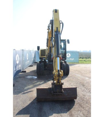 Wheel excavator Yanmar B110W Diesel 85kW 2018 B110W 2018 2 Wheeled Excavators image 7