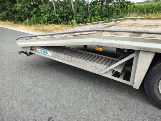 Machine transporter DAF FA LF45G12 Diesel 220hp 2007 FA LF45G12 2007 2 Flatbed open trailers image 7