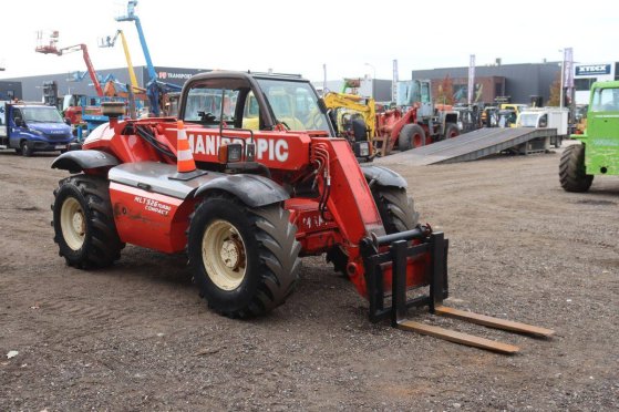 Manitou MLT 526 Turbo Compact Diesel Telehandler 71.6kW 2001 MLT 526 Turbo Compact 2001 2 image 7