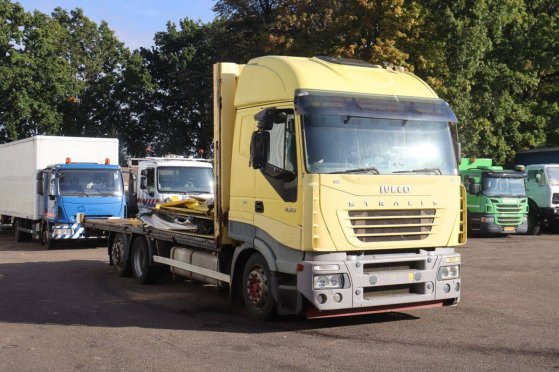 Flatbed (truck) Iveco Stralis 430 Diesel 430hp 2005 Stralis 430 2005 2 image 7