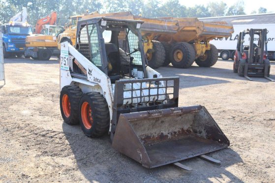 Skid steer loader Bobcat 751 Diesel 28kW 1999 751 1999 2 Wheel Loaders image 7