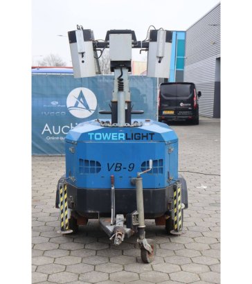 Lichtmast Towerlight VB9LR-1451 Benzine 1.6kW 2012 Towerlight VB9LR-1451 2012 2 image 8