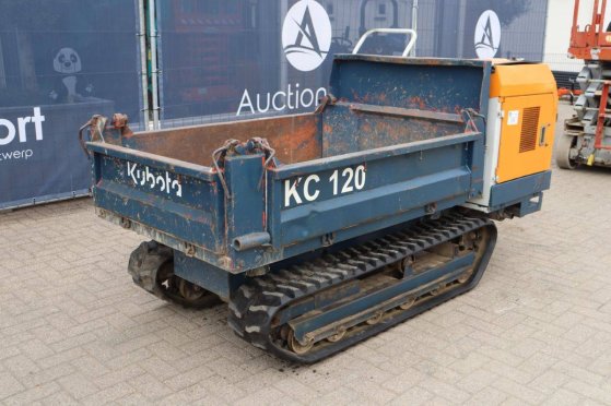 Mini dumper Kubota KC 120 Diesel KC 120 2 Tracked Dumpers image 8