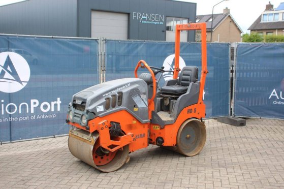 Tandem roller Hamm HD8VV Diesel 14.8kW 2015 HD8VV 2015 2 image 8