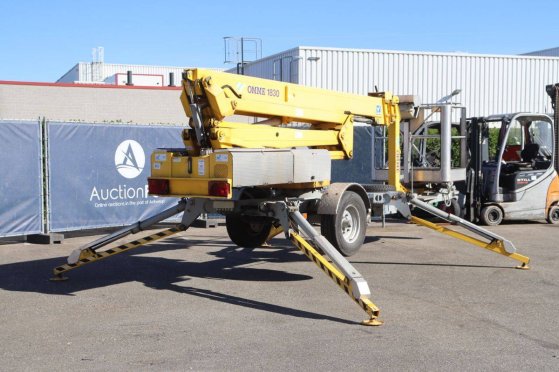 Trailer-mounted aerial work platform Omme 1830EBZX Electric 18.3m 2005 Omme 1830EBZX 2005 2 image 8