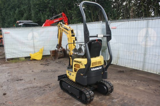 Mini excavator Yanmar SV08-1AS Diesel 7.7kW 2013 923 2013 2 image 8