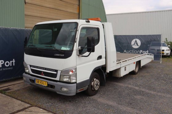 Car Transporter Truck Mitsubishi FB83B Diesel 125hp 2007 FB83B 2007 2 image 8