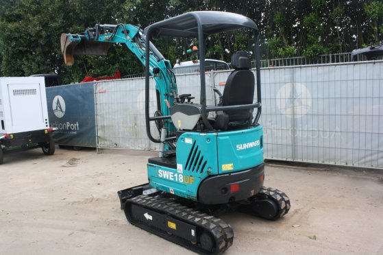 Mini excavator Sunward SWE18UF Diesel 13.4kW 2021 Sunward SWE18UF 2021 2 image 8