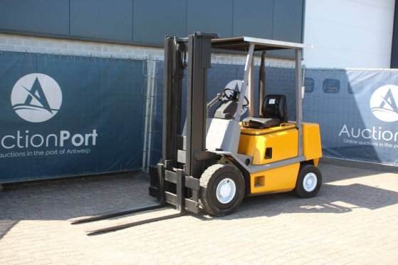 Forklift Jungheinrich DFG25 Diesel 2500kg 3.2m 1993 DFG25 1993 2 Forklift image 8
