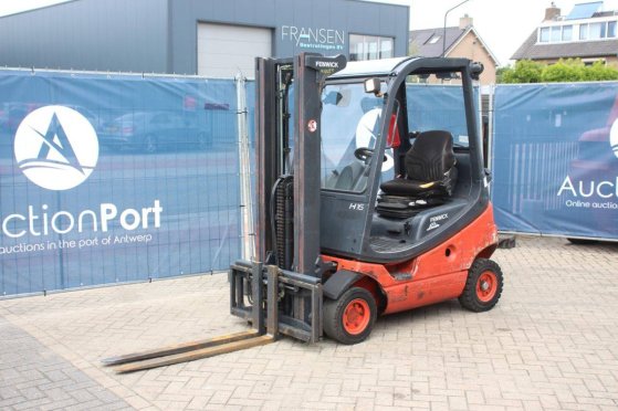 Forklift Fenwick-Linde H16T-03 LPG 1600kg 4.4m 2005 Fenwick-Linde H16T-03 2005 2 Forklift image 8