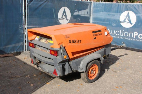 Compressor Atlas Copco XAS57DD Diesel 7bar 2008 XAS57DD 2008 2 Compressors image 8