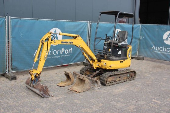 Mini excavator Komatsu PC16R-3HS Diesel 11.8kW 2012 PC16R-3HS 2012 2 image 8