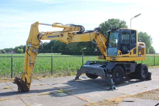 Wheel excavator Komatsu PW148-10 Diesel 90kW 2018 915 2018 2 Wheeled Excavators image 8